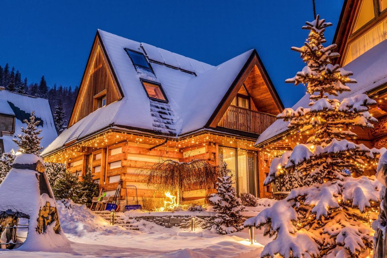 Luxury Chalet Wioska Jagny Poronin Exteriör bild