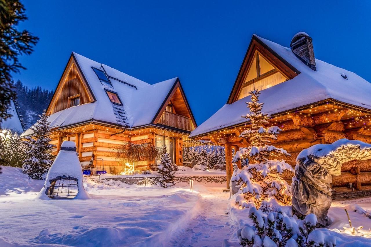 Luxury Chalet Wioska Jagny Poronin Exteriör bild